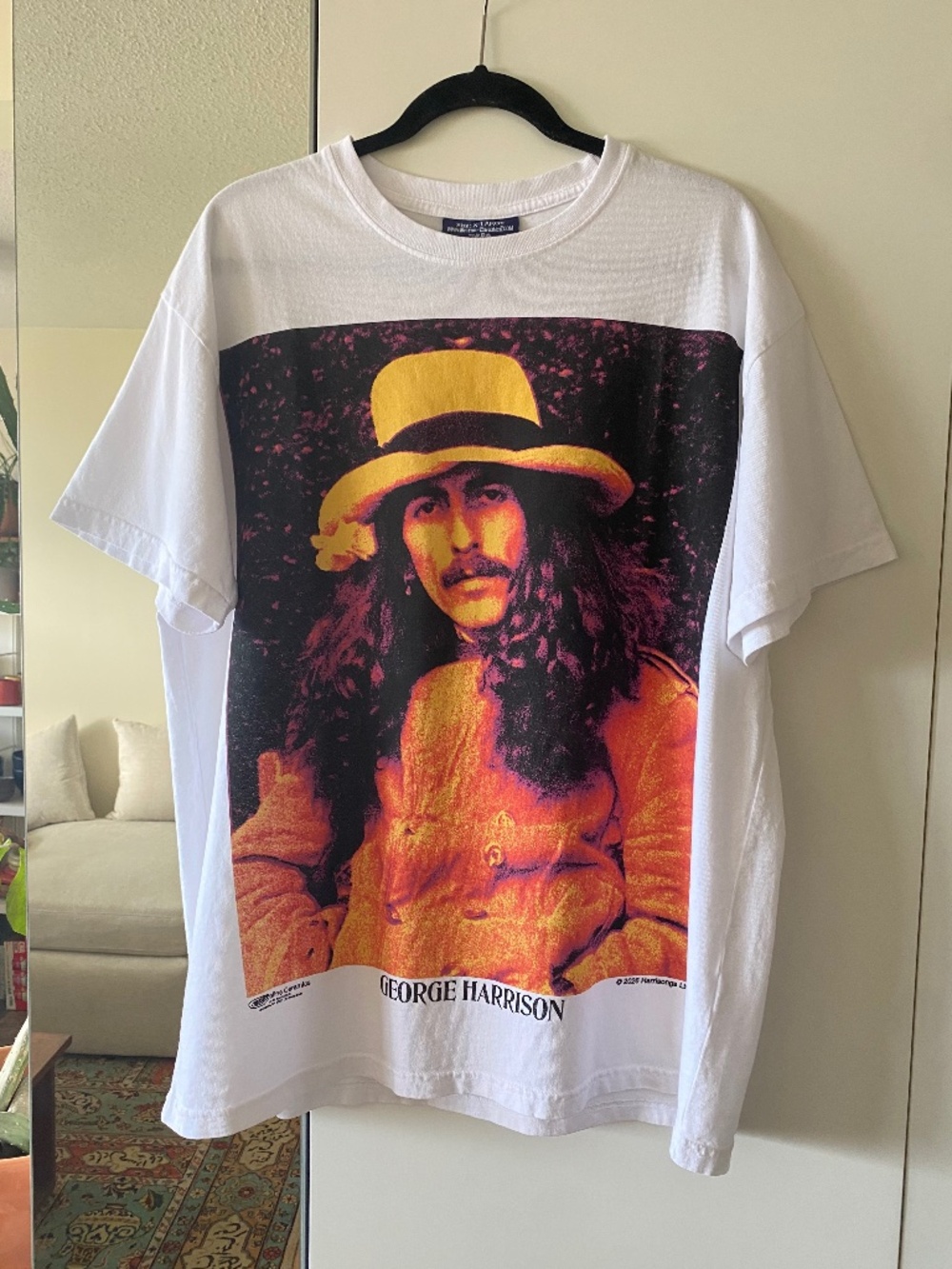 NWOT Online Ceramics “Give Me Love” George Harrison Tee